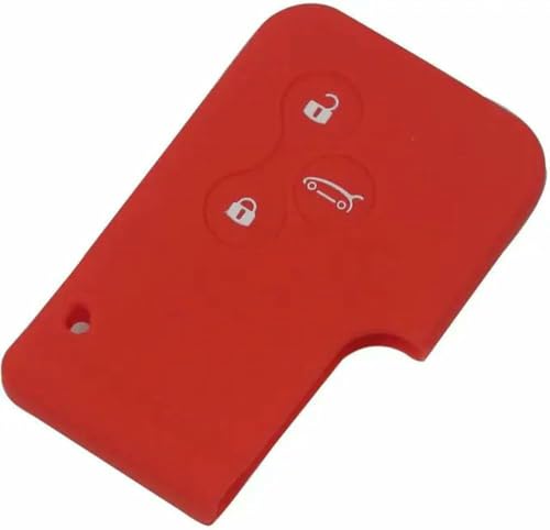 JQHXFDC Silikon Auto Schlüssel Abdeckung Fall Schlüssel Shell Schutz Fob passt für Renault Megane R.S von JQHXFDC