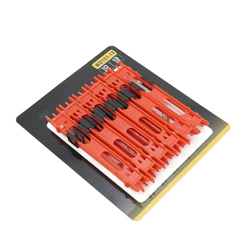 JSGHGDF 10pcs Fischereihalter Management Tool Wickelbrett Tackle Rigs Winding Board ABS Fischerei Veranstalter von JSGHGDF
