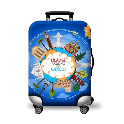 JSGHGDF Gepäckschutzhülle Gepäck-Gummizug, staubdicht, waschbar, geeignet für 45,7-81,3 cm große Koffer, Reisezubehör, H26, L von JSGHGDF
