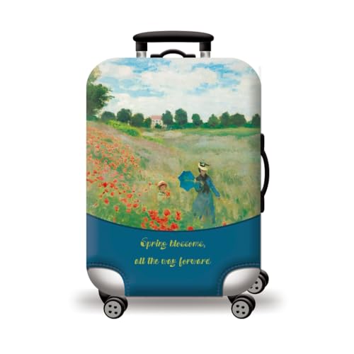 JSGHGDF Gepäckschutzhülle Gepäck-Gummizug, staubdicht, waschbar, geeignet für 45,7-81,3 cm große Koffer, Reisezubehör, H509, L von JSGHGDF