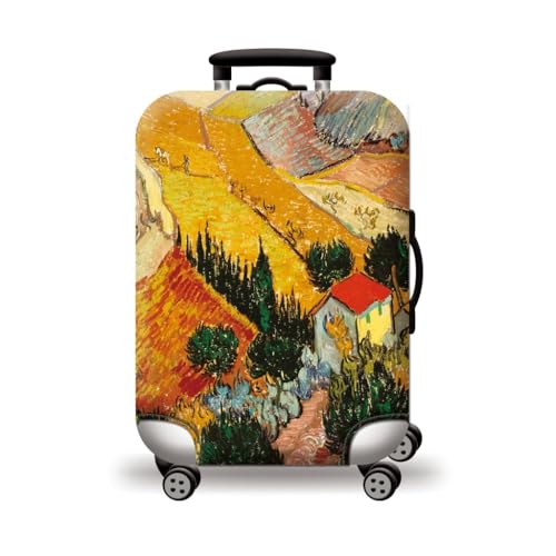 JSGHGDF Gepäckschutzhülle Gepäck-Gummizug, staubdicht, waschbar, geeignet für 45,7-81,3 cm große Koffer, Reisezubehör, H510, L von JSGHGDF
