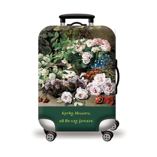 JSGHGDF Gepäckschutzhülle Gepäck-Gummizug, staubdicht, waschbar, geeignet für 45,7-81,3 cm große Koffer, Reisezubehör, H512, S von JSGHGDF