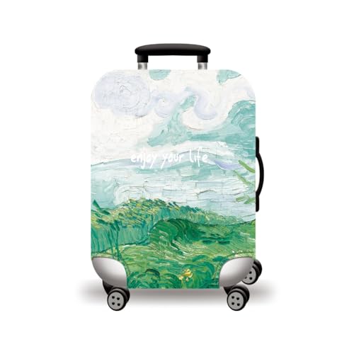 JSGHGDF Gepäckschutzhülle Gepäck-Gummizug, staubdicht, waschbar, geeignet für 45,7-81,3 cm große Koffer, Reisezubehör, H515, M von JSGHGDF