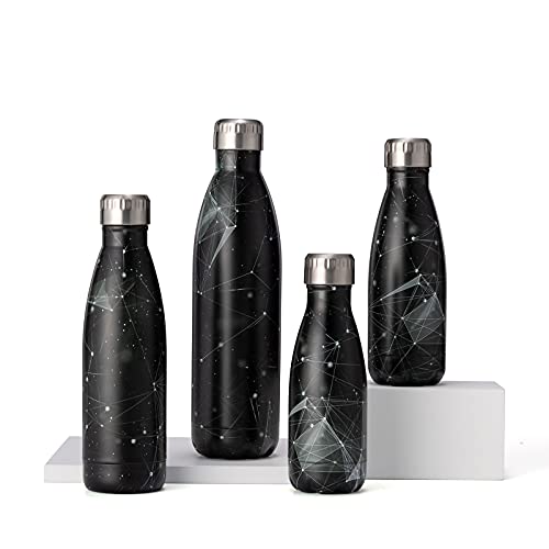 ＪＳＳＥＶＮ Isolierflasche Sport Wasserflasche Auslaufsicher Edelstahl 500ml Water Bottle Trinkflasche Sportflasche von ＪＳＳＥＶＮ
