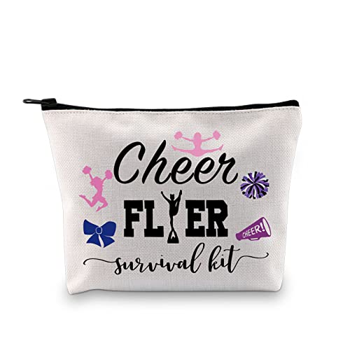 JTOUK Cheer Flyer Geschenk Cheer Coach Geschenk Cheer Bag Cheer Flyer Survival Kit Kosmetiktaschen Geschenk für Cheerleader Cheer Teams, Survival Cheer Flyer Bag EU von JTOUK