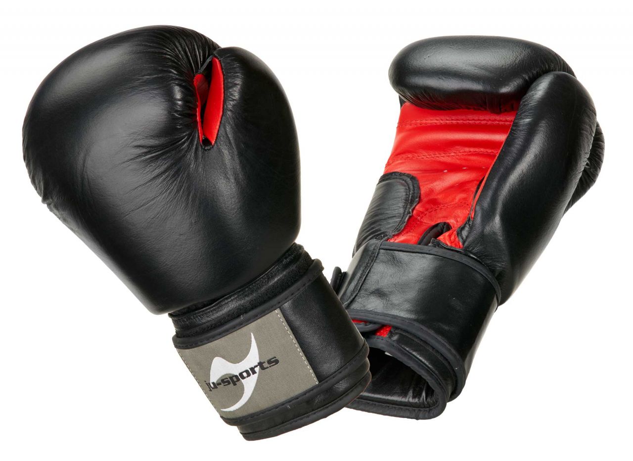Ju-Sports Boxhandschuhe schwarz/rot von JU - SPORTS