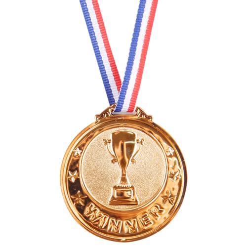 JUCHRZEY 2,55-Zoll-Medaille Fußballwettbewerbspreis Souvenirgeschenk Gold Bronzepreis Gold Bronze Auszeichnung Medaille für Wettbewerbe Party für Kinder Erwachsene von JUCHRZEY