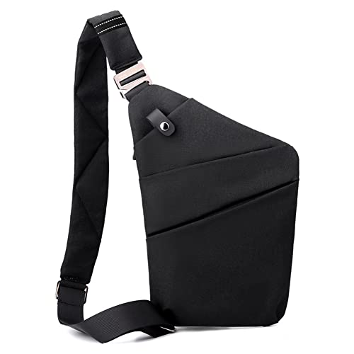 JUCHRZEY Brusttasche, Anti-Dieb, Herren-Umhängetasche, Verstellbarer Riemen, Nylon, multifunktional, einfach tragbar, for Outdoor-Fitness von JUCHRZEY
