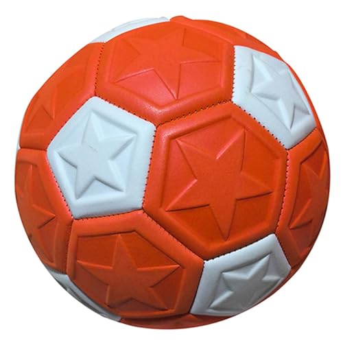 JUCHRZEY Curve Swerve Fußball Hohe Sichtbarkeit Trick Shot Fußball Gummilinien Freizeit-Fußbälle for Outdoor-Indoor-Match-Spiele von JUCHRZEY