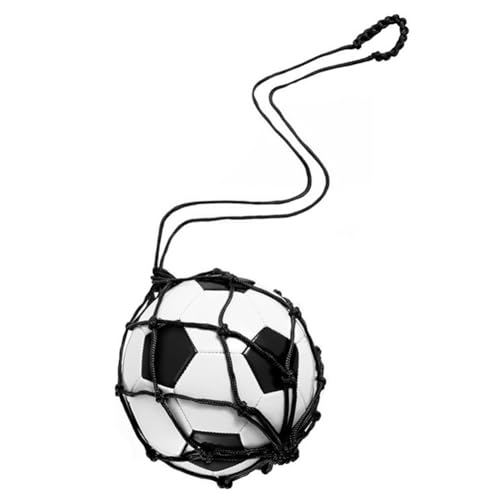 JUCHRZEY Fußball-Return-Trainer-Netz, passend for Ballgröße 3 4 5, Fußball-Kick-Wurf, Solo-Übungs-Trainingshilfe, Fußball-Netz-Kicker for Trainingsgeräte for Jugendliche und Erwachsene von JUCHRZEY