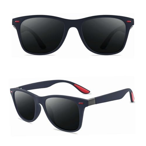 JUCHRZEY Polarisierte Sonnenbrille, UV400, Sportbrille, blendfrei, runde Sonnenbrille, leichte Fahrbrille, Brille zum Fahren, Angeln von JUCHRZEY