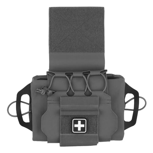 JUCHRZEY Rapid/Quick Deploy Erste-Hilfe-Set, Taktische -Medizintasche, Outdoor-Sport-Jagdtasche for Taktische Militärreisen, Reisen, Wandern von JUCHRZEY