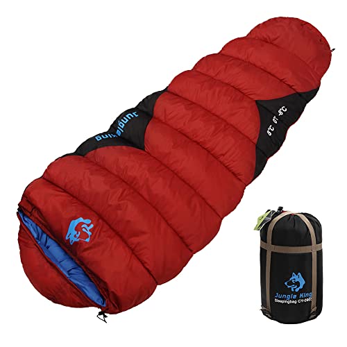 JUCHRZEY Thermo-Schlafsack, tragbarer Schlafsack aus Steppdecke, Baumwolle, warm, Winddicht, mit Kleiner Tasche for Camping, Wandern, Outdoor von JUCHRZEY