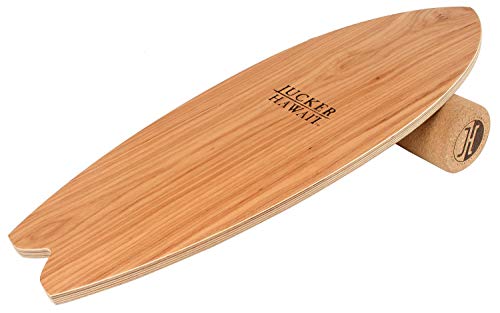 JUCKER HAWAII Balanceboard Ocean Oak - Indoor Surf und Trick Balanceboard für Kinder Erwachsene & Profis - Balance Board Set mit Korkrolle von JUCKER HAWAII