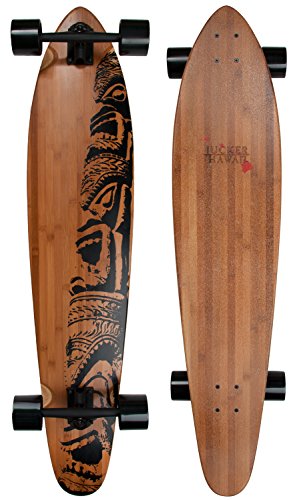 JUCKER HAWAII Longboard Skateboard Makaha SE Allround - Cruiser Longboard mit einzigartigem Bambus Deck von JUCKER HAWAII