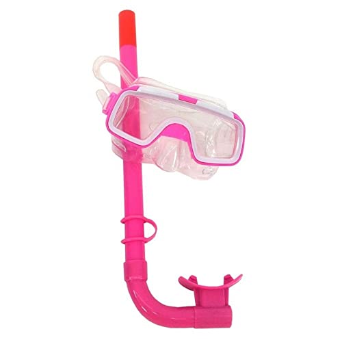 JUINSA Water Sports Set Tauchbrille und Schnorchel Tauchen, Unisex Kinder M durchsichtig von JUINSA