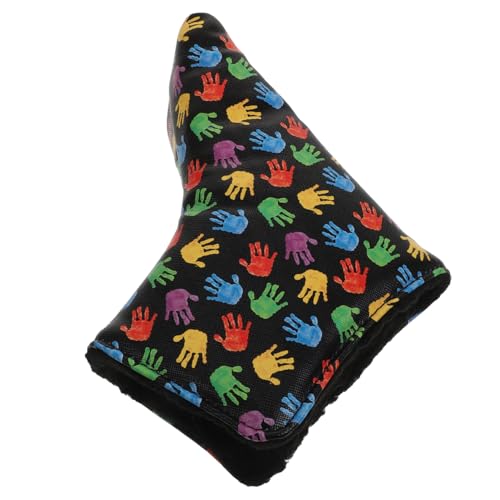 JUMPLAWN PU Golfs Club Head Cover Wasserabweisend Schutzabdeckung Putter Schlägerkopfhülle Leichtes Material Einfache Handhabung Passend für Standard Golfschläger von JUMPLAWN