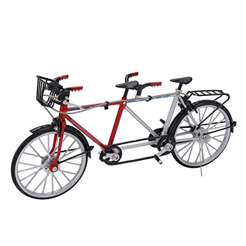 JUMZ Tandem-Fahrrad-Modell, Simulation Mini-Tandem-Fahrrad, abnehmbares Spielzeug für, Tischdekoration, einfache Montage von JUMZ