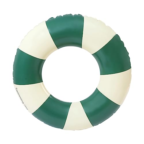 Schwimming Ring Erwachsene, Luftmatratze Schwimmreifen Aufblasbar, Aufblasbare Schwimmbecken Schwimmer, Schwimmring Röhre Für Sommerpool Party (grün) von JUNBAOYYDS
