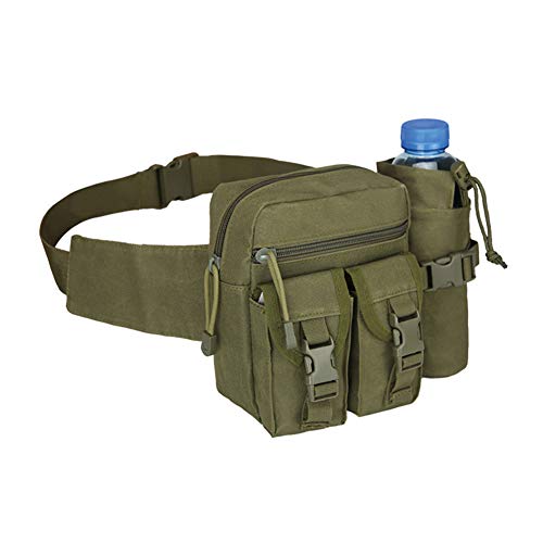 JUNGEN Tactical Gürteltasche Wasserdicht Hüfttasche für Trinkflasche Bauchtasche für Outdoor Aktivitäten von JUNGEN