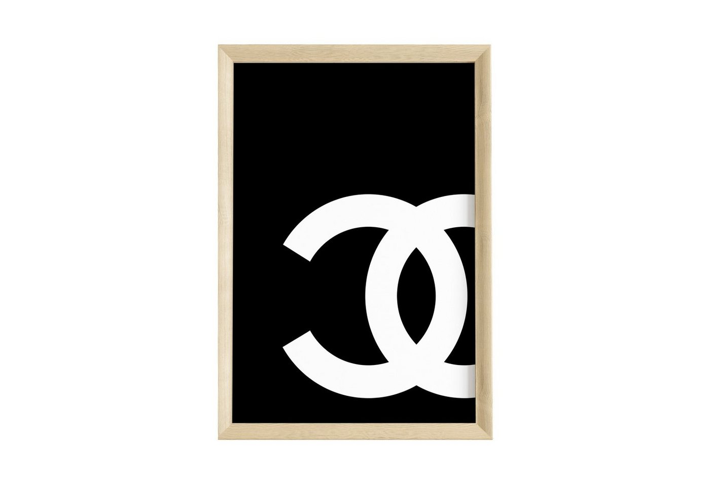 JUSTGOODMOOD Poster Premium ® Chanel Poster · ohne Rahmen, Poster in verschiedenen Größen verfügbar von JUSTGOODMOOD