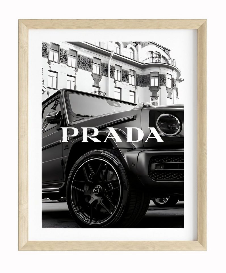 JUSTGOODMOOD Poster Premium ® Prada Poster · Mercedes G-Klasse · ohne Rahmen, Poster in verschiedenen Größen verfügbar von JUSTGOODMOOD
