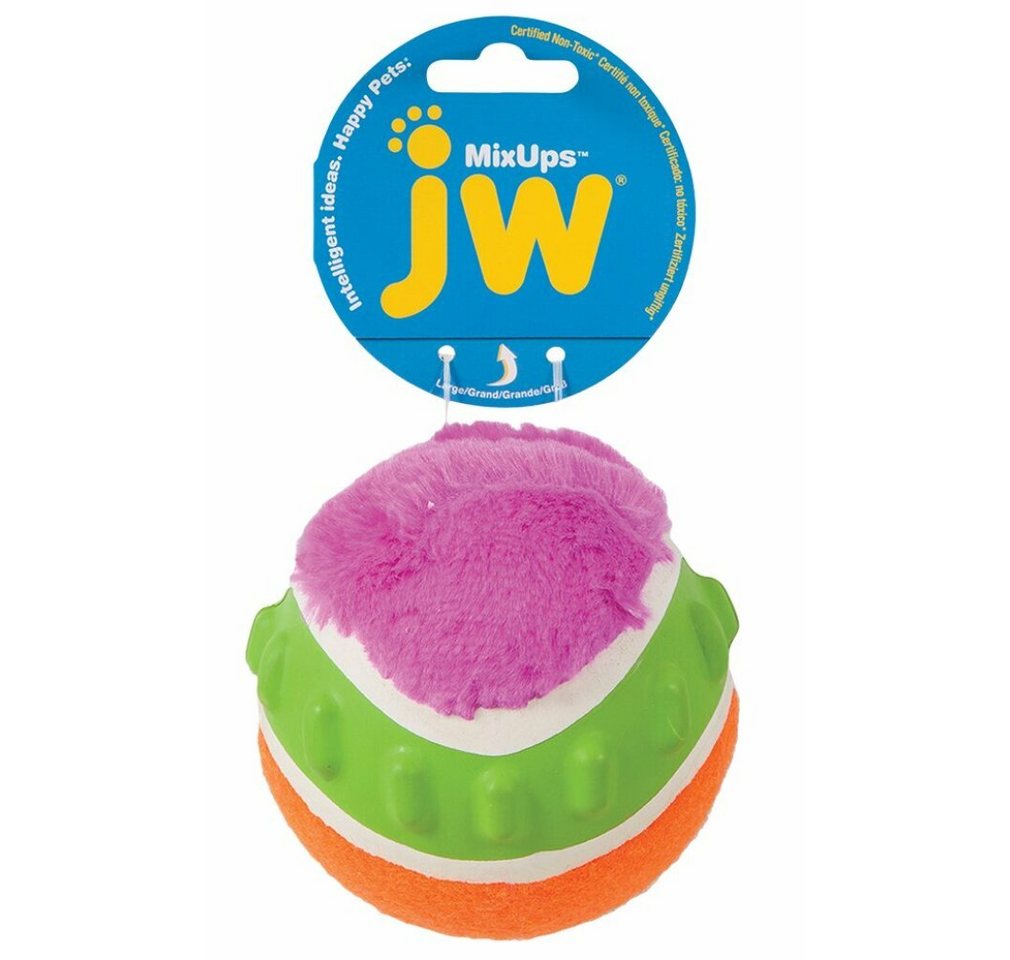 JW Pet Tierball JW Mixups Ribbed Ball L 10 cm von JW Pet