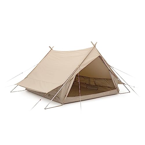 Camping-Zelt, Outdoor-Camping-Zelt, 2 Personen, großflächiges Hausbau-Zelt, wasserdicht, Sonne für Wandern, Reisen, Radfahren, Camping-Zelt von JXUFGYES