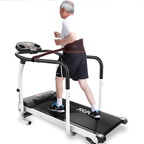 Electric Folding Treadmill - Folding Treadmill Running And Step Machine Household Multifunctional Slow-Speed Treadmill with Armrest, for Middle-Aged And Elderly von JYCCH