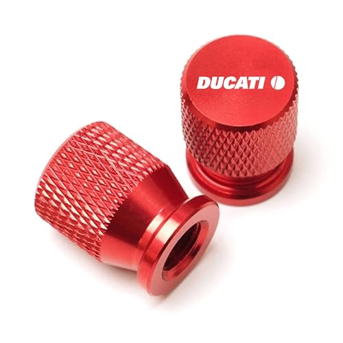 Motorrad-Reifenventil Luftanschluss Schaft Abdeckung Reifen Ventilkappe Stecker passt für Ducati Hypermotard 950 939 821 796 SP 1100 2007-2020 von JYDJDL