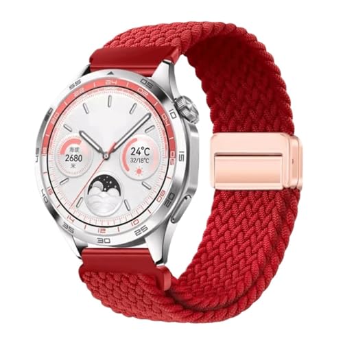 JZWCHQ Nylongurt 22 mm 20 mm für Uhr GT4/Pro 46mm/GT3/GT2 2E Atmungsaktives Armband für Samsung Uhr 6/5/4/3/Gear S3 Uhrenbandbänder von JZWCHQ