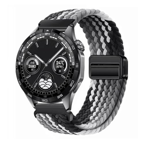 JZWCHQ Nylongurt 22 mm 20 mm für Uhr GT4/Pro 46mm/GT3/GT2 2E Atmungsaktives Armband für Samsung Uhr 6/5/4/3/Gear S3 Uhrenbandbänder von JZWCHQ
