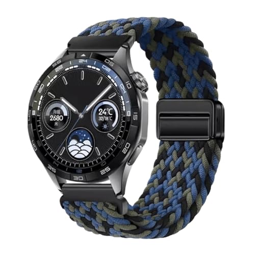 JZWCHQ Nylongurt 22 mm 20 mm für Uhr GT4/Pro 46mm/GT3/GT2 2E Atmungsaktives Armband für Samsung Uhr 6/5/4/3/Gear S3 Uhrenbandbänder von JZWCHQ