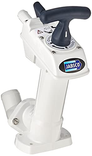 Jabsco 29040-3000 Ersatzpumpe, Baugruppe, Manuelle Twist 'n' Lock-Toiletten, passend für 29090 & 29120, weiß von Jabsco