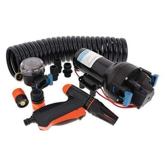 Jabsco Hotshot 12v 6gpm Wash Pump Kit Schwarz 70 Psi von Jabsco