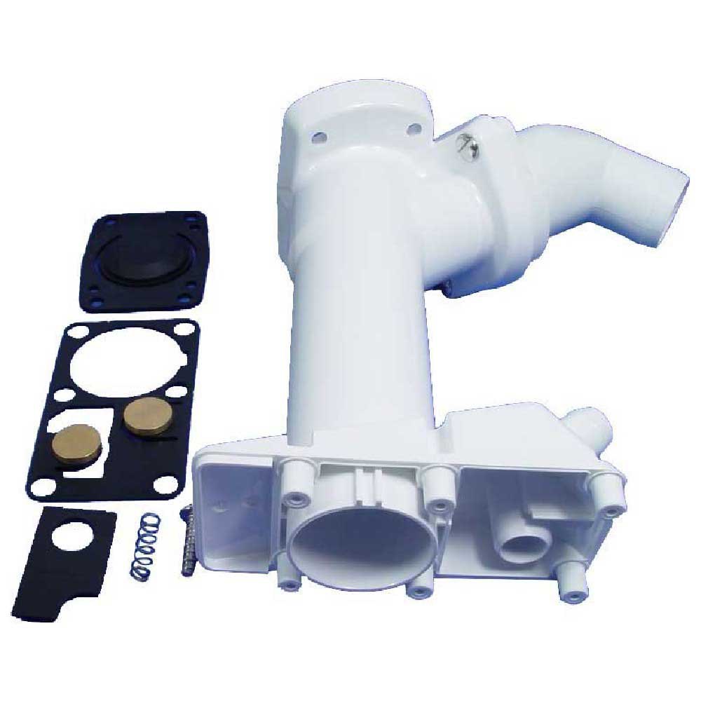 Jabsco Manual Marine Toilet Pump Cylinder Weiß von Jabsco