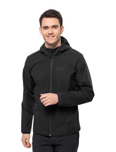 Jack Wolfskin Herren Bornberg Hoody M Jacket, black, S EU von Jack Wolfskin