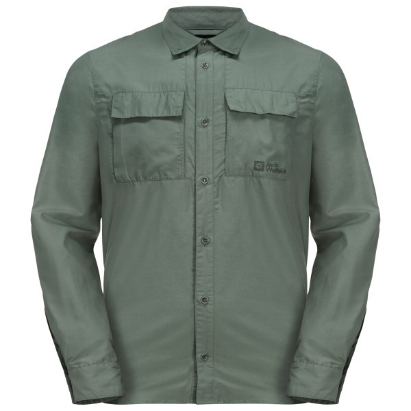 Jack Wolfskin - Barrier L/S Shirt - Hemd Gr XL oliv von Jack Wolfskin