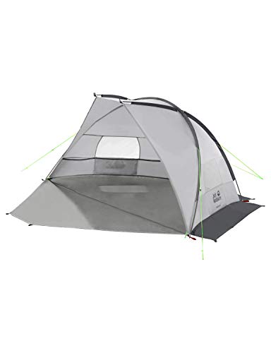 Jack Wolfskin Beach Shelter III, windfeste Strandmuschel mit UV Schutzfaktor 50+, Strandzelt für 2 bis 3 Personen, stabiler Sonnenschutz aus wasserabweisendem Material Jack Wolfskin Beach Shelter III, windfeste Strandmuschel mit UV Schutzfaktor 50+, Strandzelt für 2 bis 3 Personen, stabiler Sonnenschutz aus wasserabweisendem Material von Jack Wolfskin