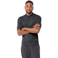 Jack Wolfskin Bike Commute HZ T-Shirt Men Funktionsshirt Herren L grey,black Phantom von Jack Wolfskin