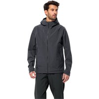 Jack Wolfskin Bike Commute Mono Jacket Men Regenjacke aus Mono-Material Herren XXXL grey,black Phantom von Jack Wolfskin