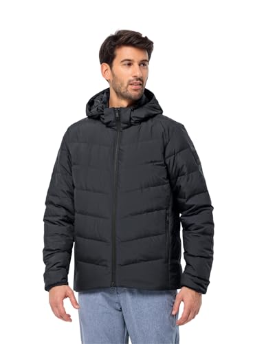 Jack Wolfskin Herren Colonius Jkt M Daunenjacke, Phantom, 3XL EU von Jack Wolfskin