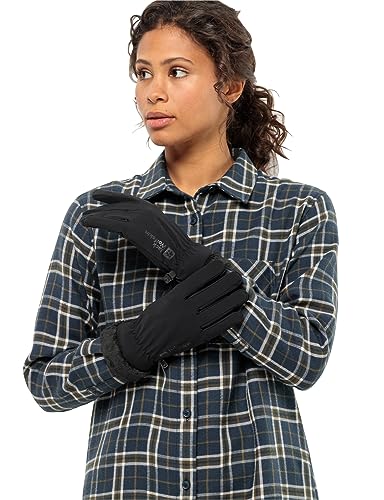 Jack Wolfskin Damen HIGHLOFT Glove Women Handschuh, Black, L von Jack Wolfskin
