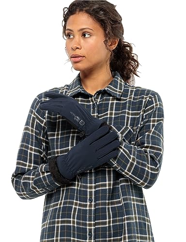 Jack Wolfskin Damen HIGHLOFT Glove Women Handschuh, Night Blue, L von Jack Wolfskin