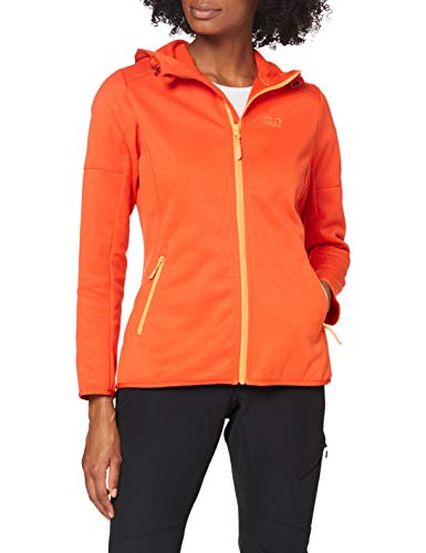 Jack Wolfskin Hydro Hooded II Jacke Orange S von Jack Wolfskin