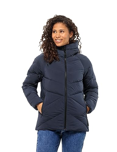 Jack Wolfskin Damen MARIENPLATZ JKT W Daunenjacke, Night Blue, 42 von Jack Wolfskin