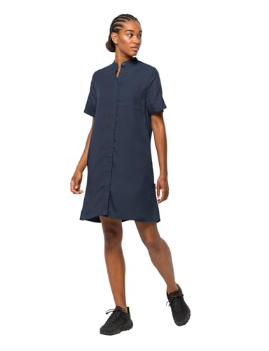Jack Wolfskin Damen Mojave Dress Kleid, Night Blue, XL von Jack Wolfskin