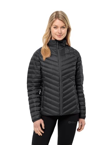 Jack Wolfskin Damen PASSAMANI DOWN JKT W Daunenjacke, Black, L von Jack Wolfskin