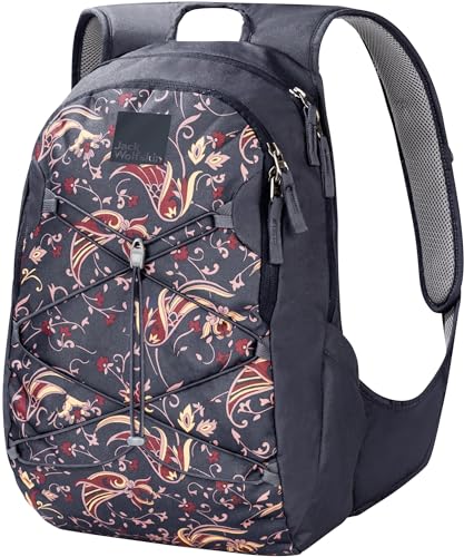 Jack Wolfskin Damen Savona DE Luxe Tagesrucksack, Graphite All Over, ONE Size von Jack Wolfskin