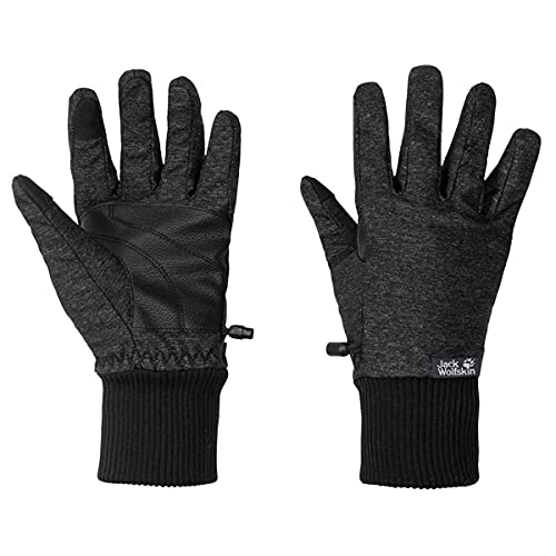 Jack Wolfskin Damen Winter Travel Handschuhe, Black, XS von Jack Wolfskin